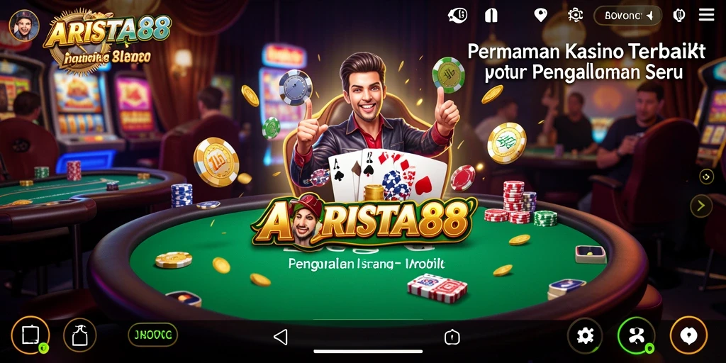 Tangkapan layar ARISTA88 menampilkan gameplay Kasino yang seru dan menarik.