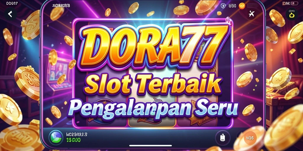 Tampilan menarik permainan Slot DORA77 dengan animasi yang halus.