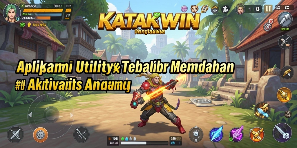 Tampilan antarmuka KATAKWIN yang user-friendly dan intuitif.