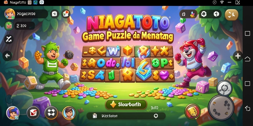 Tampilan gameplay <strong>NIAGATOTO</strong> yang seru dan menantang.