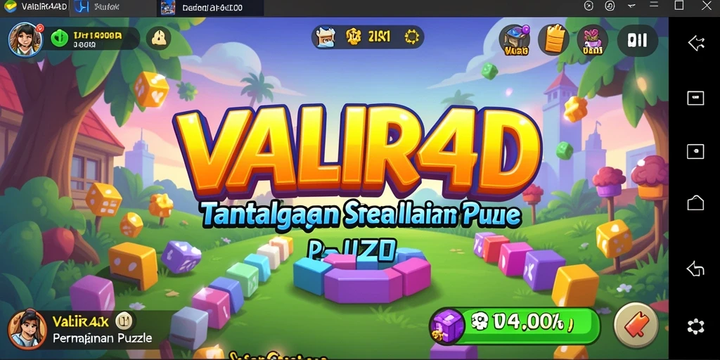 Tampilan gameplay VALIR4D yang mendebarkan di dunia Puzzle.